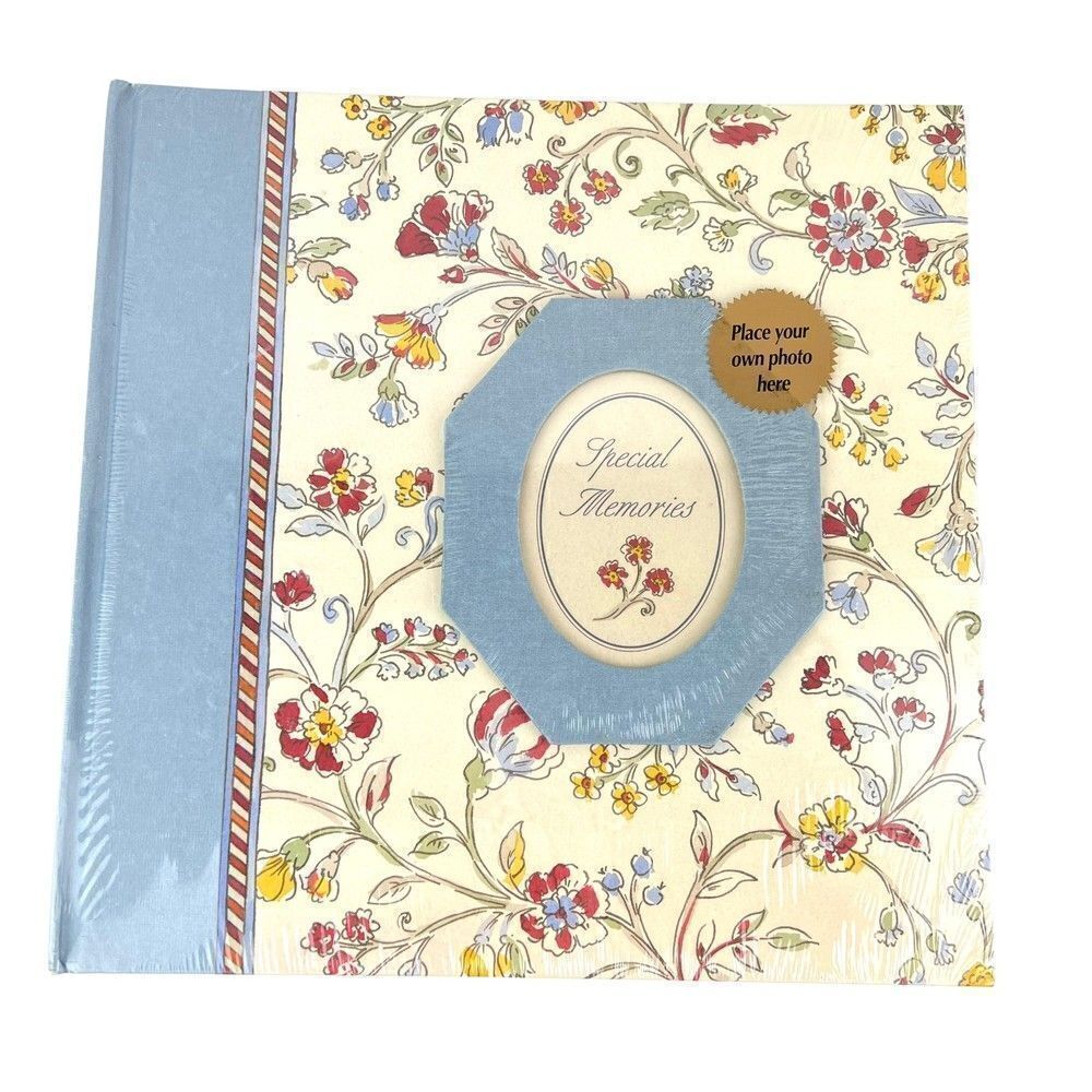 New Scrapbooking Photo Floral Album By New Seasons Special Memories 12" x 12"
